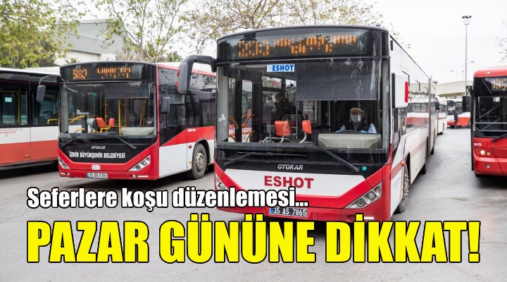İzmir de otobüs seferlerine koşu düzenlemesi!