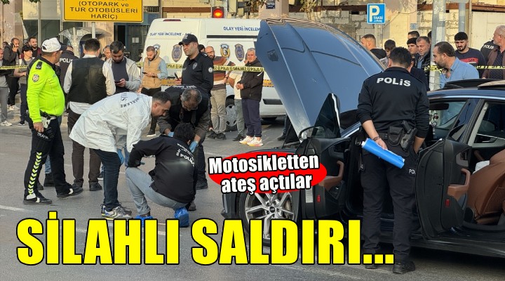 İzmir de otomobile silahlı saldırı