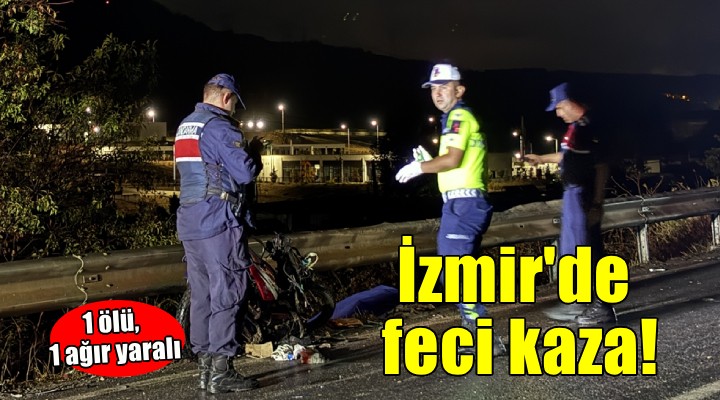 İzmir de pikap ile elektrikli bisiklet çarpıştı: 1 ölü, 1 yaralı