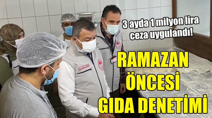 İzmir de ramazan öncesi gıda denetimi!