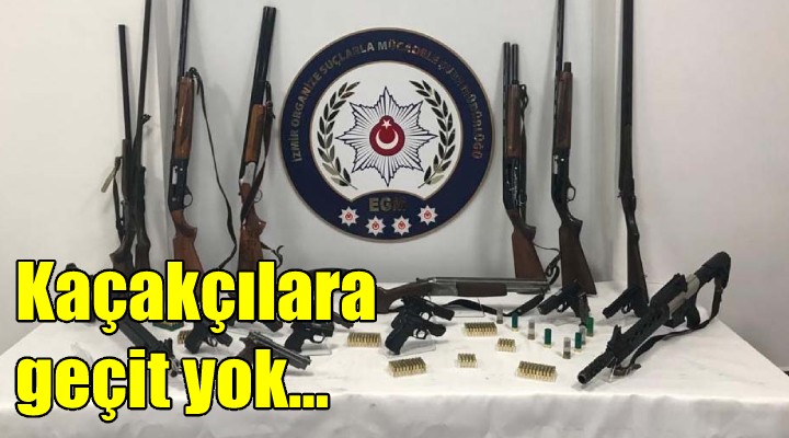 İzmir de silah kaçakçılığına 9 tutuklama