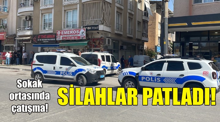 İzmir de sokak ortasında çatışma!