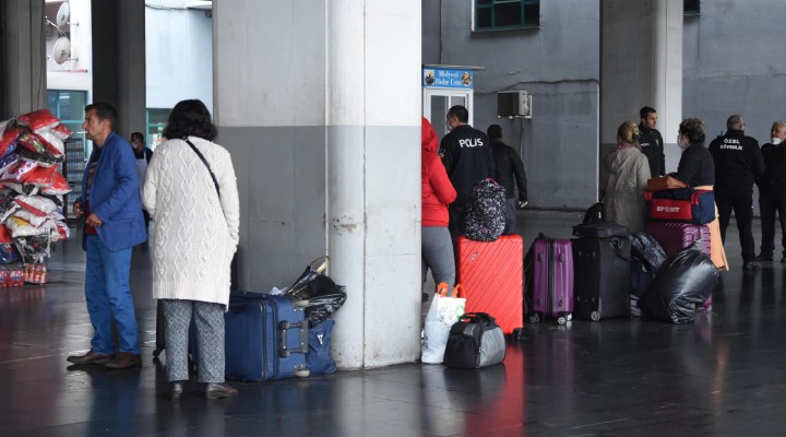 İzmir de son seferler yapıldı