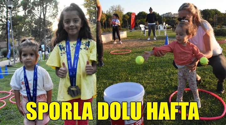 İzmir de sporla dolu hafta!