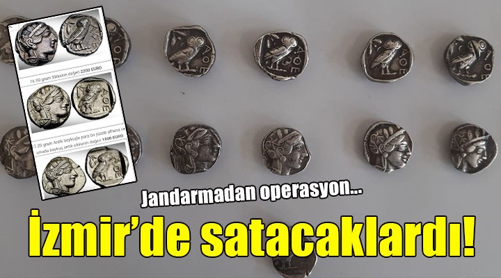 İzmir de tarihi eser kaçakçılığı operasyonu...