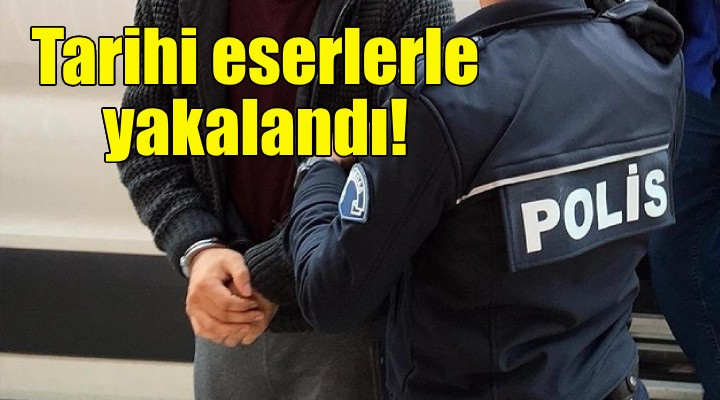 İzmir de tarihi eser operasyonu!