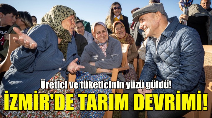 İzmir de tarım devrimi!