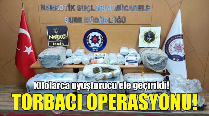 İzmir de torbacı operasyonu!