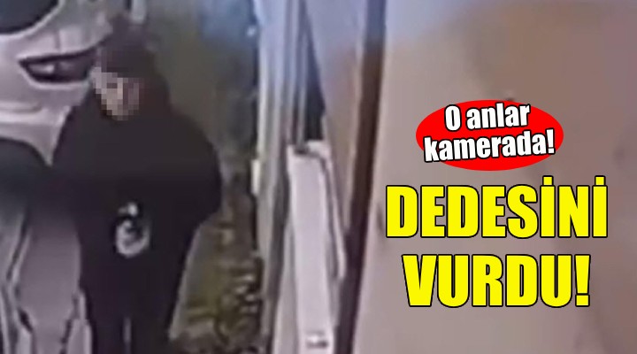 İzmir de torun dehşeti...Tartıştığı dedesini vurdu!