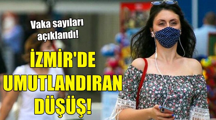 İzmir de umutlandıran düşüş!