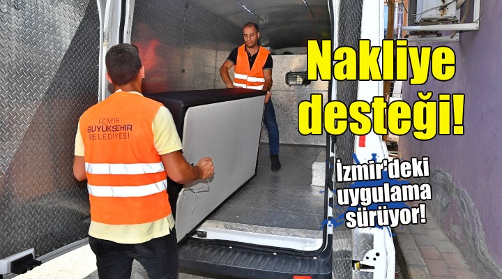 İzmir de üniversitelilere nakliye desteği sürüyor!