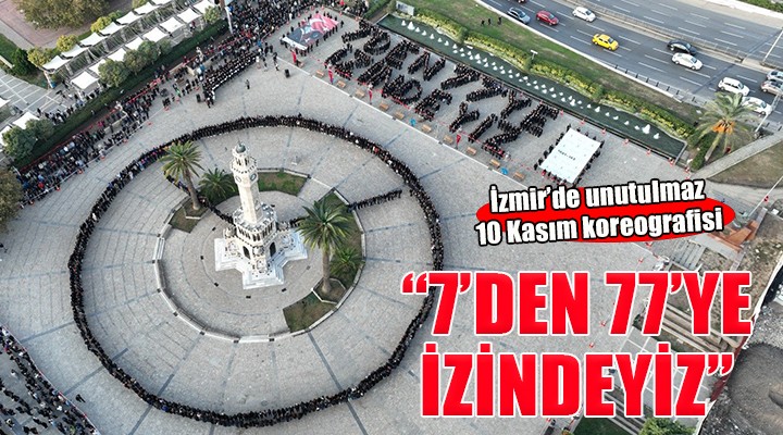 İzmir de unutulmaz koreografi...