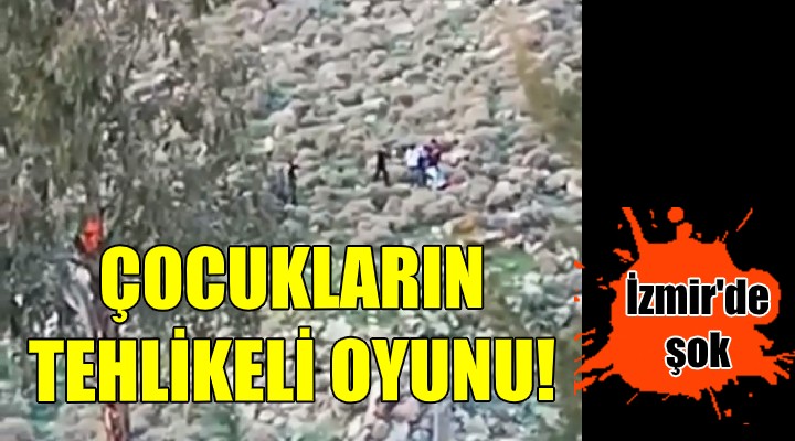 İzmir de ürkütücü görüntüler! İlkokul çocukları havaya ateş açtı!