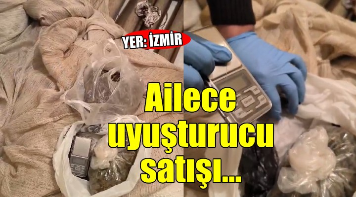 İzmir de uyuşturucu ailesine operasyon!