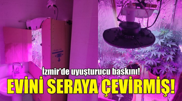 İzmir de uyuşturucu baskını!