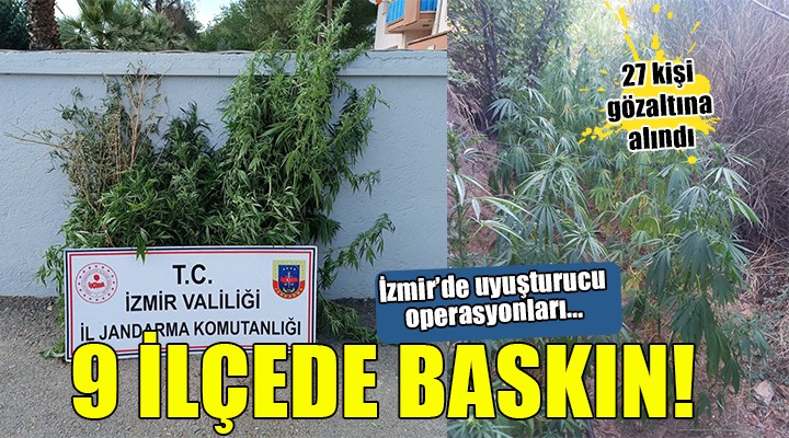 İzmir de uyuşturucu operasyonları: 3 kişi tutuklandı