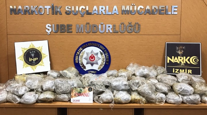 İzmir de uyuşturucu operasyonları: 47 kişi tutuklandı