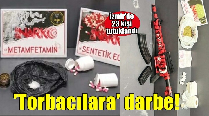 İzmir'de uyuşturucu operasyonu: 13 tutuklama