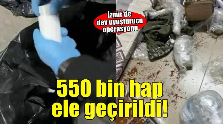 İzmir'de uyuşturucu operasyonu: 2 gözaltı