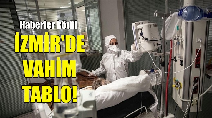 İzmir de vahim tablo!