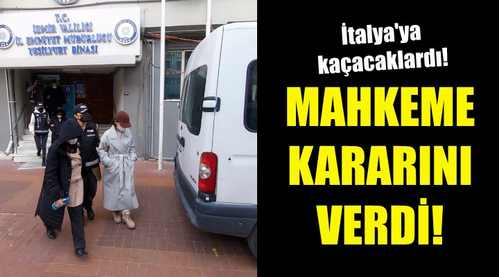 İzmir de yakalanan FETÖ şüphelileri hakkında karar!