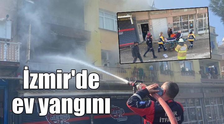 İzmir de yangın paniği...
