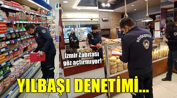 İzmir de yılbaşı denetimi