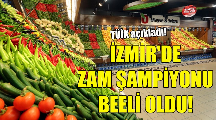 İzmir de zam şampiyonu belli oldu!