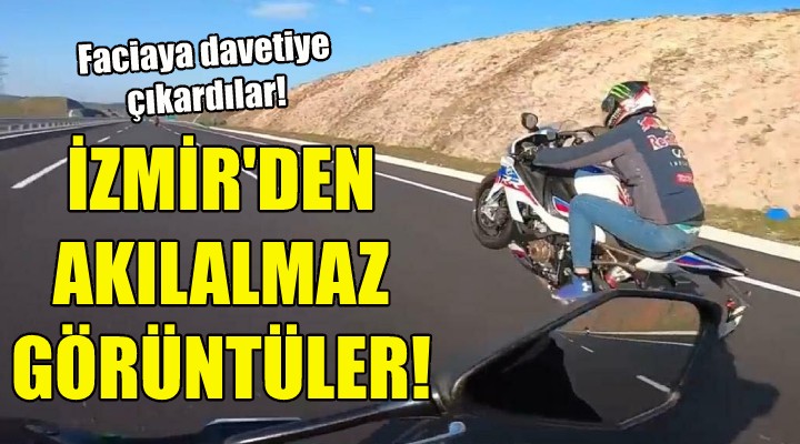 İzmir den akılalmaz görüntüler!