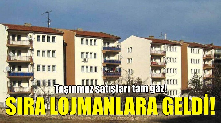 İzmir deki 50 lojman satılıyor!