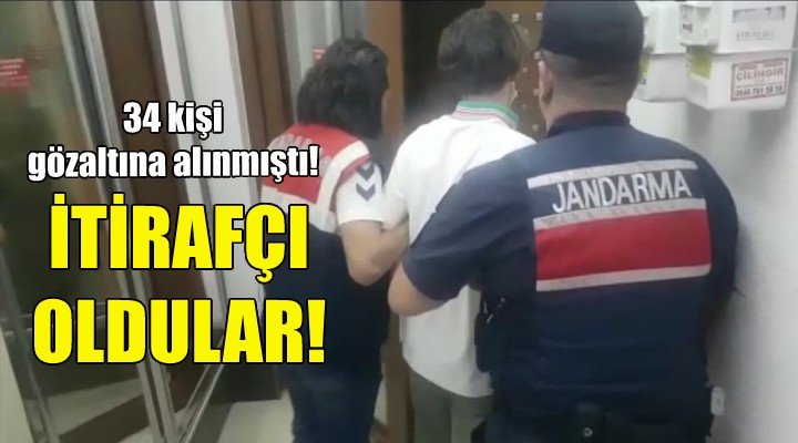 İzmir deki FETÖ operasyonu... İtirafçı oldular!