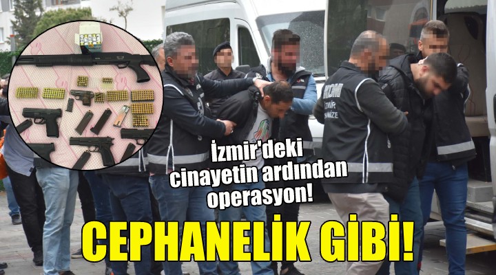İzmir deki cinayetin ardından operasyon... Yakalandılar!