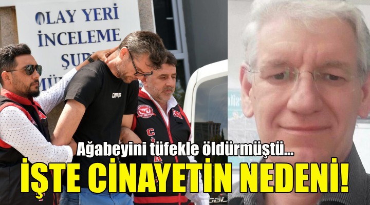 İzmir deki cinayetin nedeni belli oldu!