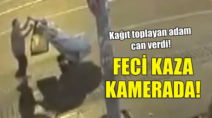 İzmir deki feci kaza kamerada!