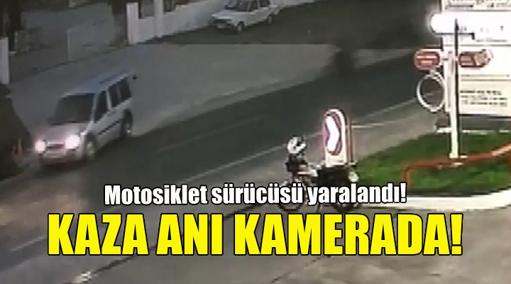 İzmir deki kaza kamerada!