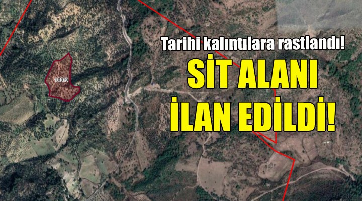 İzmir deki o bölge SİT alanı ilan edildi!