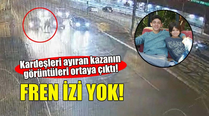 İzmir deki scooter kazasının görüntüleri ortaya çıktı... Fren izi yok!