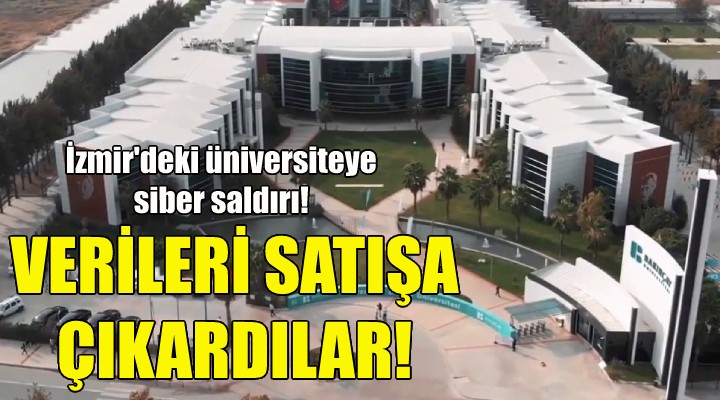 İzmir deki üniversiteye siber saldırı!
