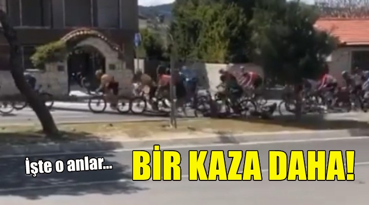 İzmir deki yarışta bir kaza daha!