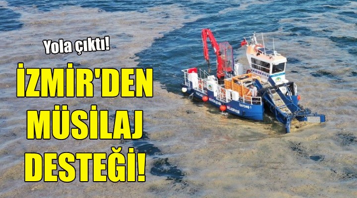 İzmir den müsilajla mücadeleye destek!