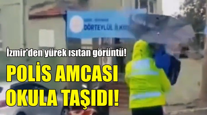 İzmir den yürek ısıtan görüntü!