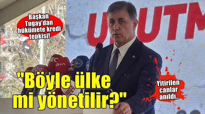 İzmir depreminde kaybedilen canlar Bayraklı da anıldı..