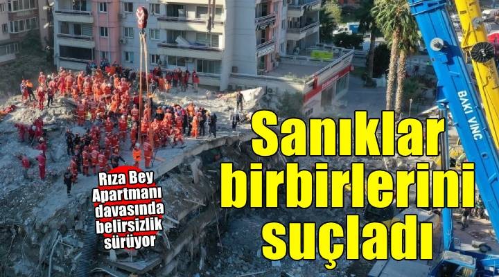 İzmir depreminde yıkılan Rıza Bey Apartmanı davasına devam edildi