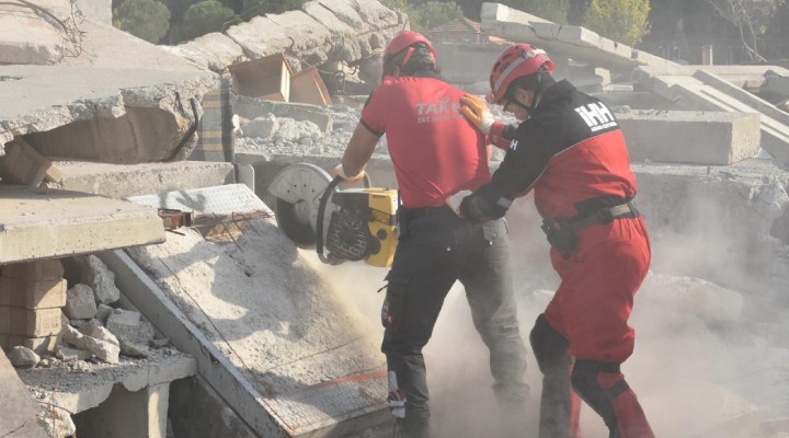 İzmir depreminin 3. yılında tatbikat!