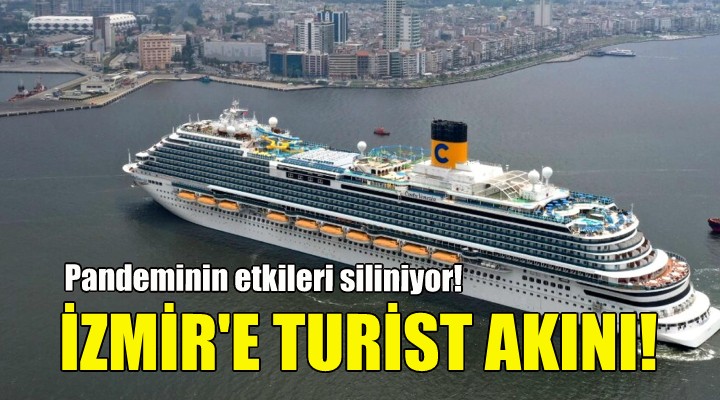 İzmir e turist akını!