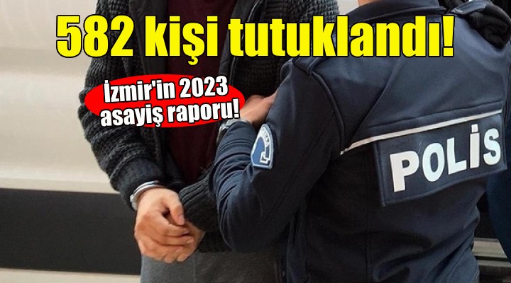 İzmir emniyetinin 2023 asayiş raporu!