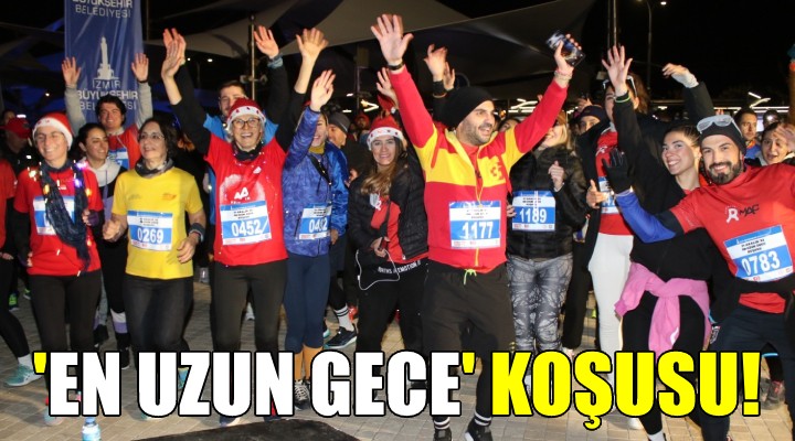 İzmir en uzun gecede koştu