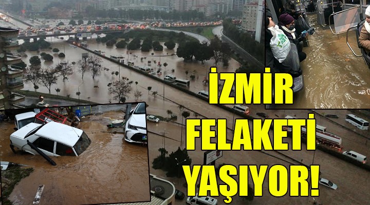 İzmir felaketi yaşıyor!