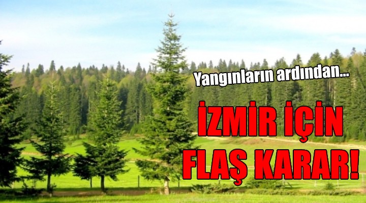 İzmir için flaş karar!