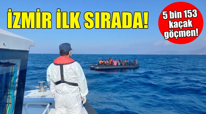 İzmir ilk sırada... 5 bin 153 kişi!